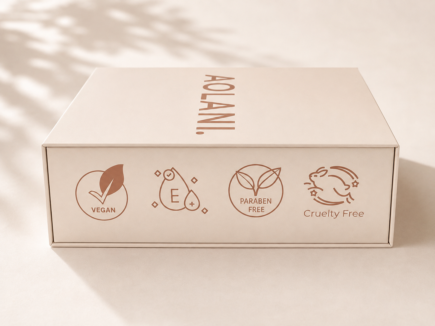 Aolani 3 Step Ritual natural skincare gift set for dry sensitive skin with three coordinated Aolani products